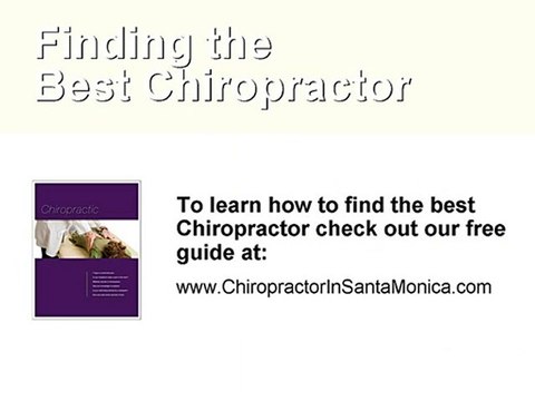 Chiropractor In Santa Monica