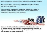 Full Tilt Poker No Deposit Bonus Codes