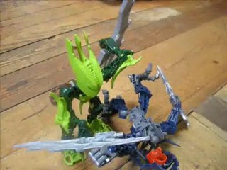 Gresh VS Piraka et Tahu VS Skrall