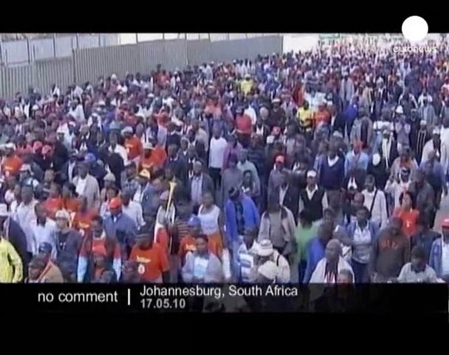 Transport strike in South Africa