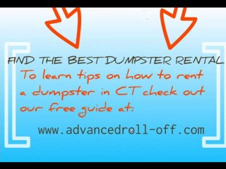 Tips On Renting A Dumpster In Danbury Brookfield New Milfor