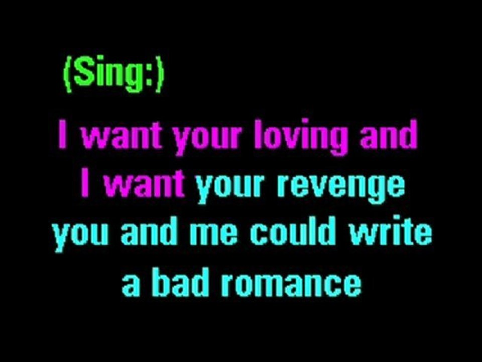 Bad Romance vs. Word Up