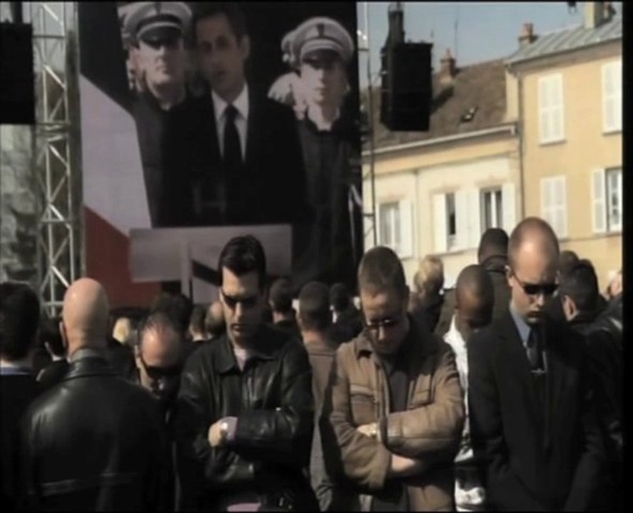 Sarko et les flics (extrait doc en stock/Arte)