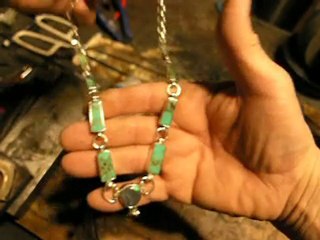 cat #414141 black opal-torquoise 150dollar