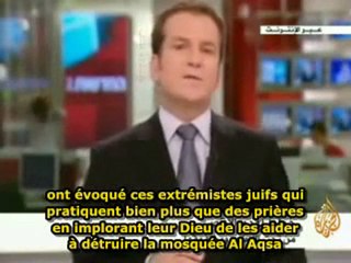 Sioniste prépare destruction Al Aqsa