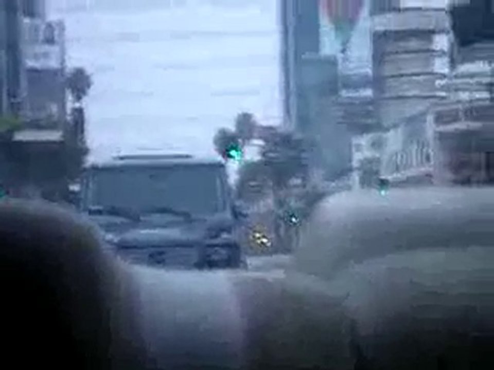 Joe Jonas conduciendo en L.A