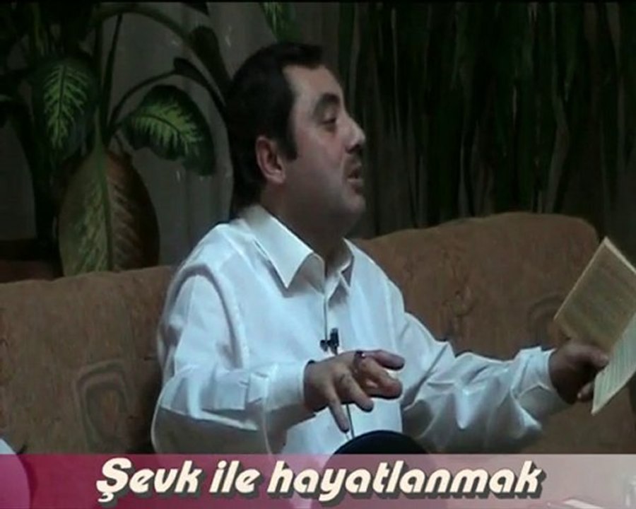 şevk ile hayatlanmak