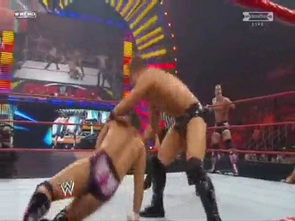 Jericho & The Miz vs Hart Dynasty