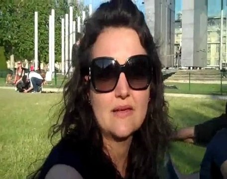 Venus par hasard à l'apéro Facebook géant du Champ de Mars