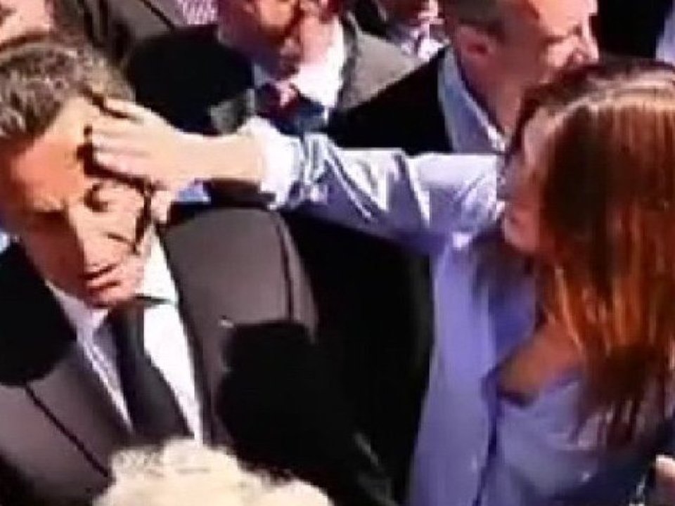 quand Nicolas transpire, Carla l'essuie...