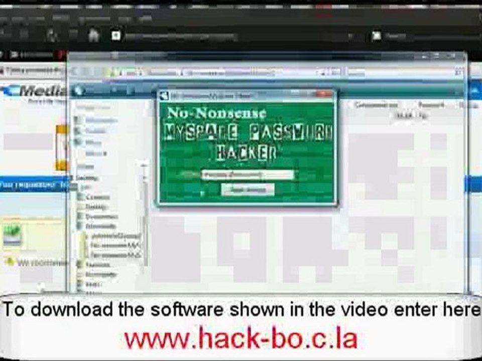 How to hack ANYBODY'S myspace and view his profile + downloa