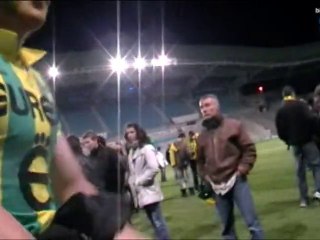 Sur le tournage de "Super Champions", futur clip d'Andréas e