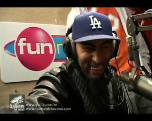 Interview la fouine Guillaume radio libre sur Fun radio