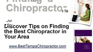 Find Best Chiropractors Tampa,  Find Best Tampa Chiropracto