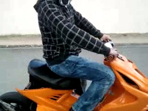 mbk nitro mk pro race orange audi