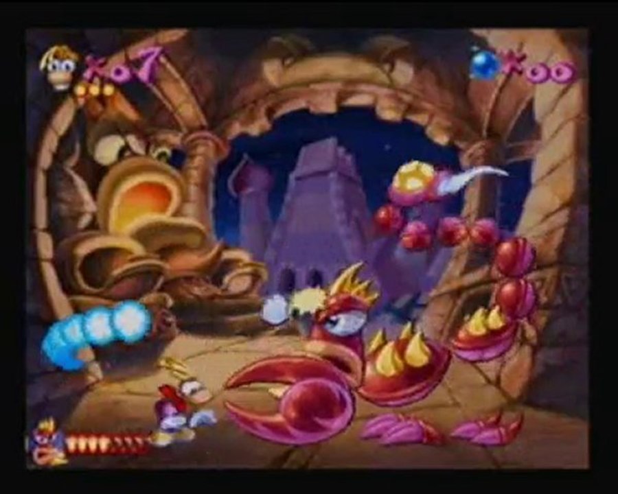 Rayman walkthrough 18: Skops