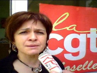 CHS Jury - Danièle Bory, secrétaire du syndicat CGT