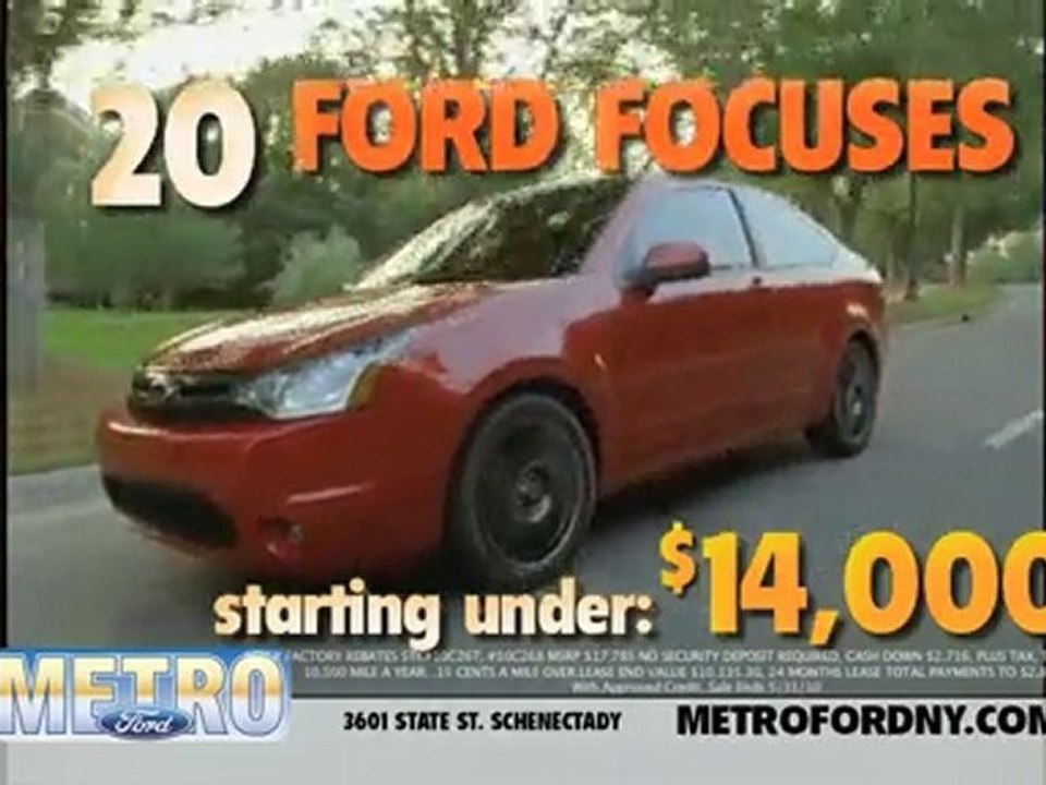 Ford Fusion Focus - Schecnectady Colonie NY