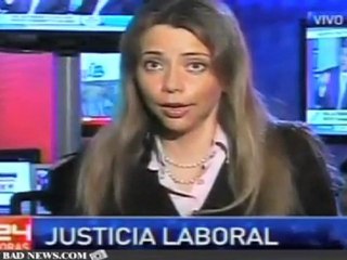 News Reporter Passes Out