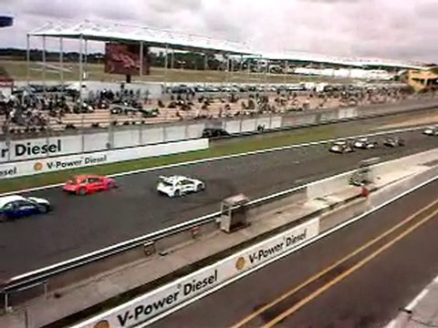 Départ mégane trophy world series by renault au mans