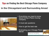 Best Chicago Piano Movers, Chicago Piano Moving Service