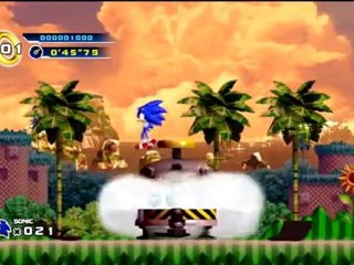 Sonic 4 Episode 1 Splash Hill Zone Boss Battle