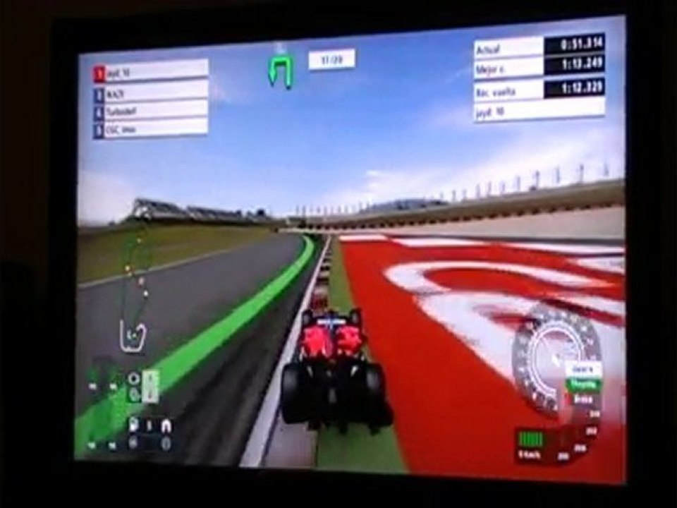 CGC - T4 - F1 - GP de España - OnBoard Turbodeif
