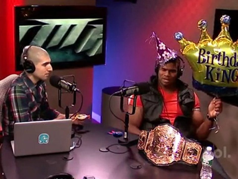 Alistair Overeem Birthday on the MMA Hour