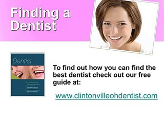 Find dentist in Clintonville Ohio who do teeth whitening.