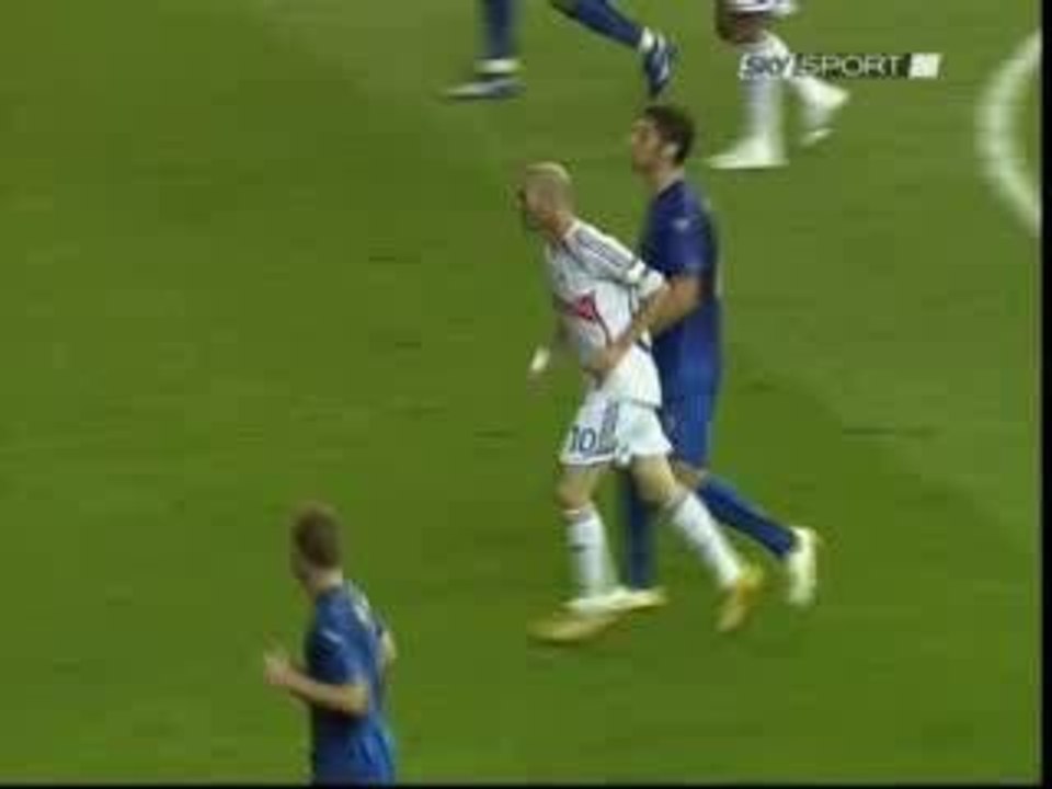 Coup de tete de Zidane