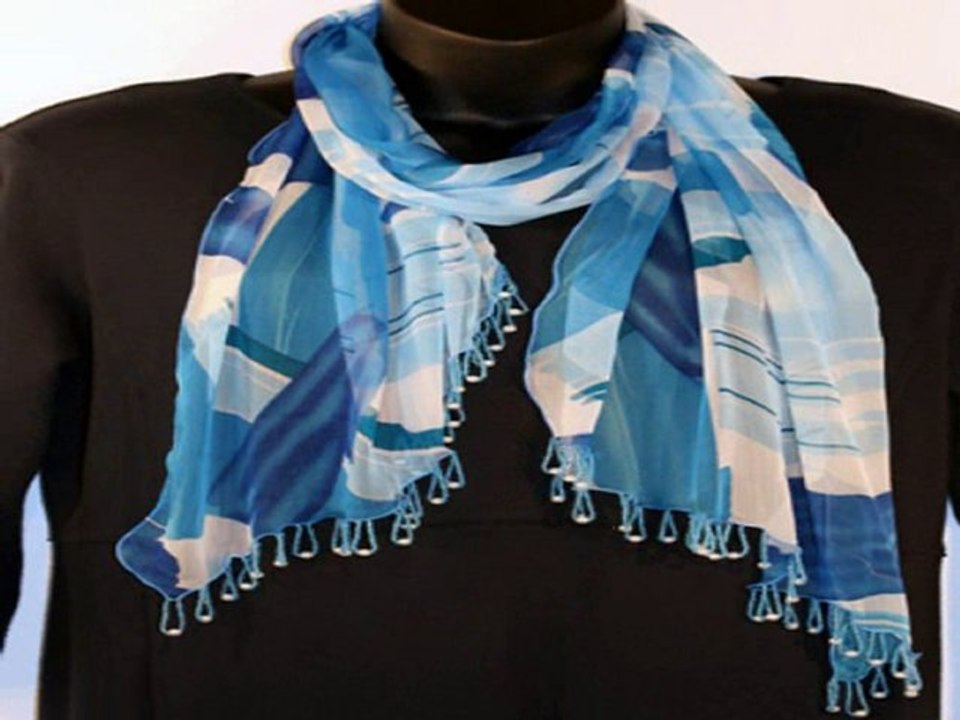 Women’s Silk Hair Scarves And Shawls