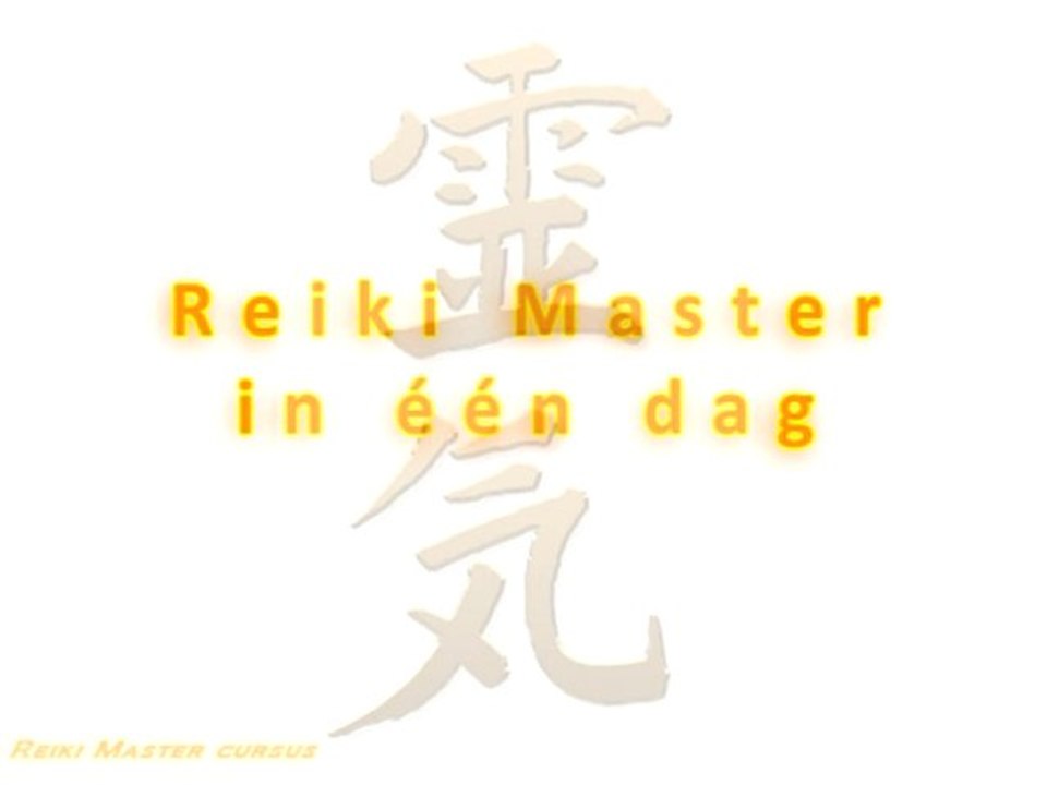 Reiki Cursus