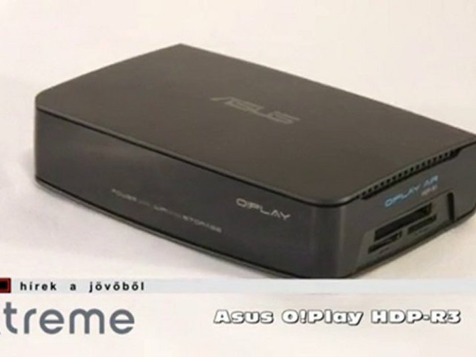 Asus O!Play Air HDP-R3 video teszt (review)