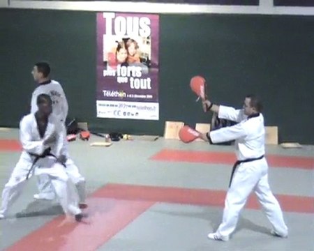 Demo ASM Taekwondo Téléthon 2009