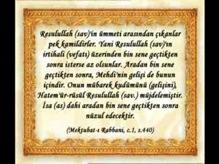 Hz. Mehdi ikinci binde gelecektir