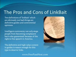Exploring the Advantages and Disadvantages of LinkBait