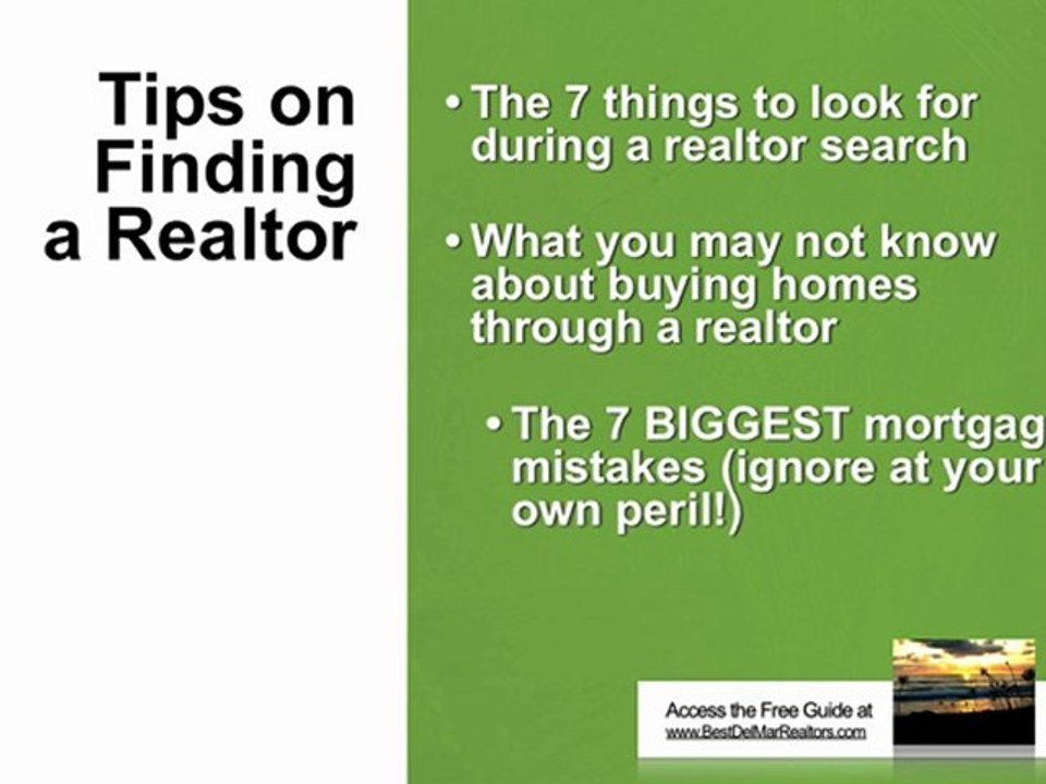 Del Mar Realtors - Choose the Best Realtor in Del Mar