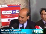 Nicola Zingaretti - Provincia wifi: internet gratis ...