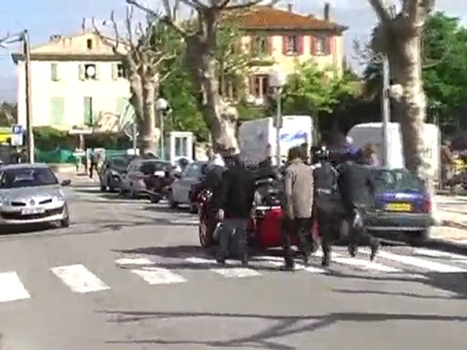 Rallye routier du ventoux départ des sides malaucène