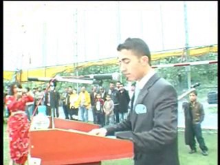 19 ÇUKURCA DA YAĞMUR ALTINDA 19 MAYIS KUTLANILDI