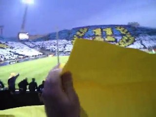 tifo marseille-grenoble...O*M CHAMPION