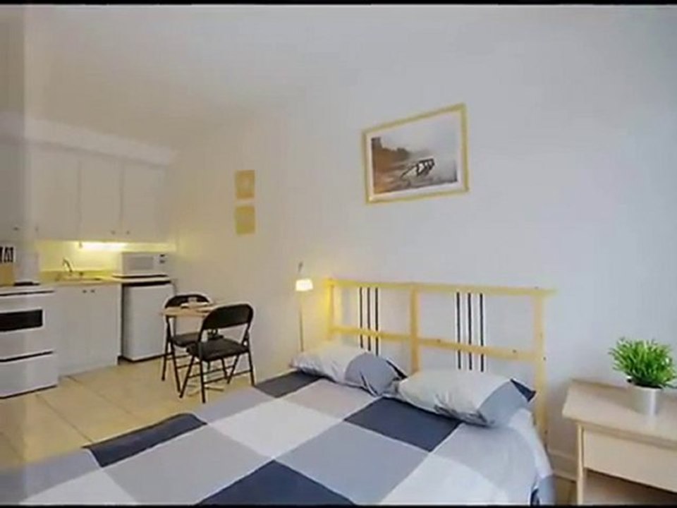 Standard Studio #2: Montreal Serviced Studio Apartment Renta