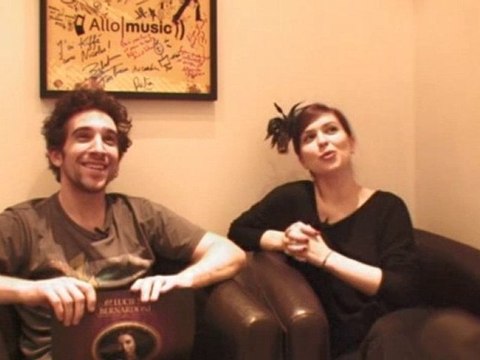 Lucie Bernardoni - Chat @ AlloMusic