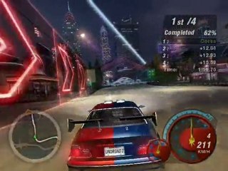 NFSU2 BMW M3 GTR Sprint Yarışı