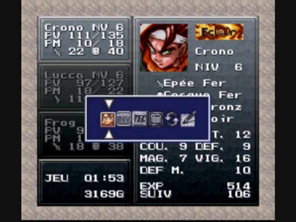 chrono trigger 04 " la cathedral 1ere partie"