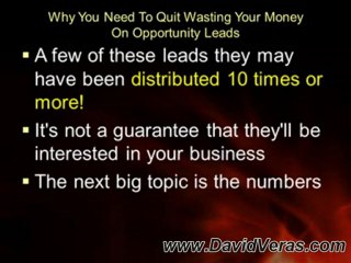 Why Are You Wasting Your Money On MLM Opportunity Leads?