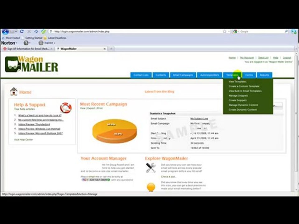 WagonMailer Walk Through Email Service Provider