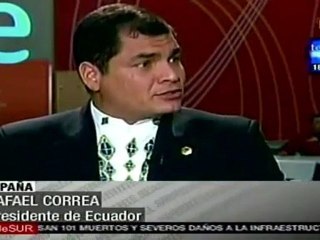 Correa: en la declaración final hemos incluido un convenio