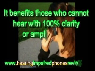 Hearing Impaired Phones Review: Hearing  Impaired Telephone