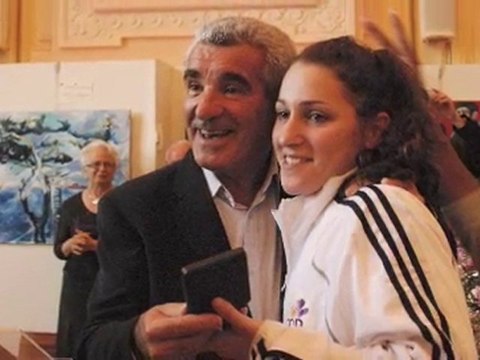 Tarbes - Réception du TGB à la mairie